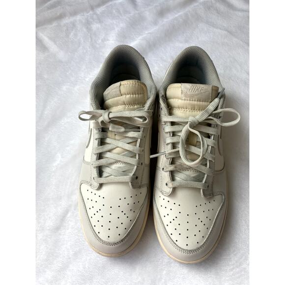 WOMENS Nike Dunk Sail Light Bone Ivory Size 11.5 - Picture 2 of 7